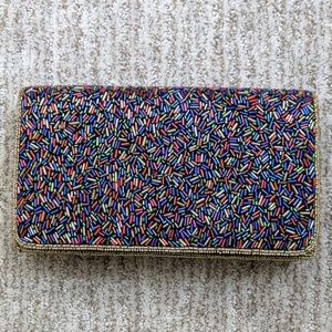 Vintage Beaded Clutch/Crossbody